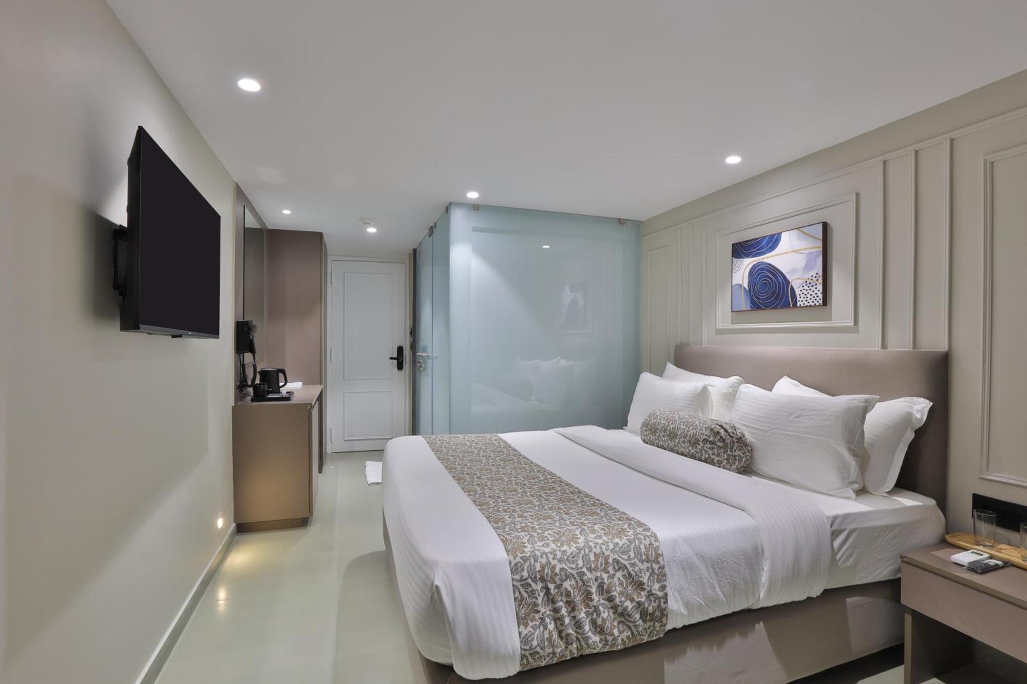 Hotel The Grand Suites Ahmadábád Kültér fotó
