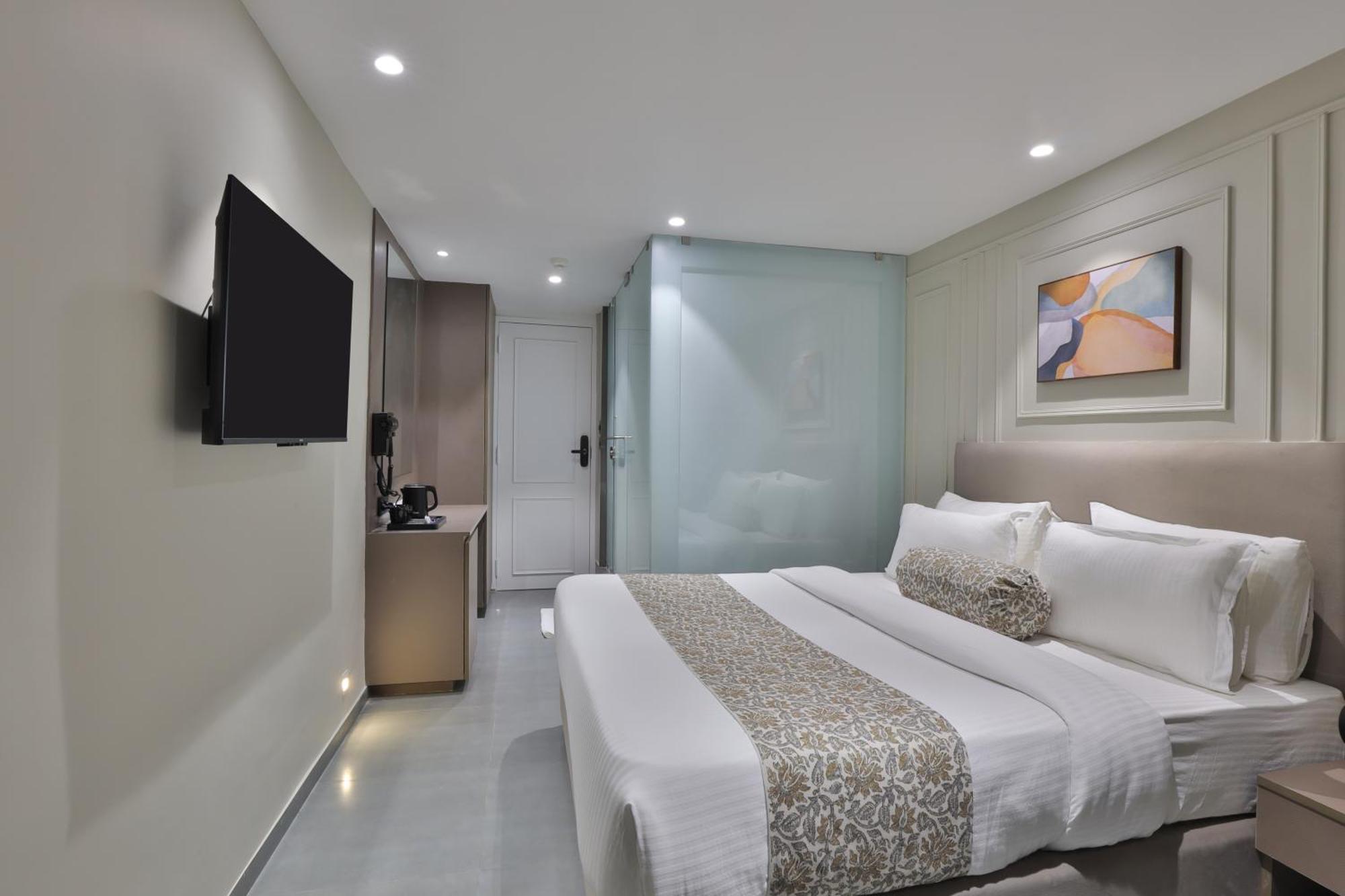 Hotel The Grand Suites Ahmadábád Kültér fotó